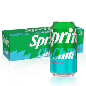 Sprite Cans - 355ml - Pack of 12 - Chill Cherry Lime