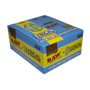 Raw Lyrical Lemonade KS Wide Rolling Paper 50 Pack