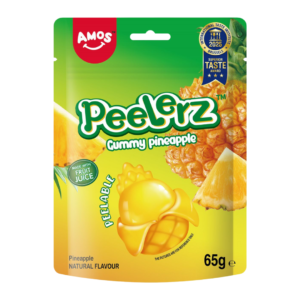 Amos Peelerz Gummy Pineapple 12x65g