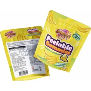 Jellylicious Peelable Gummies 65g 12-Pack Banana