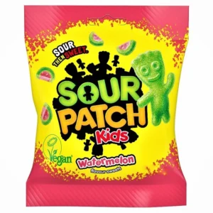 Sour Patch Kid 102g Pack of 12 - Watermelon