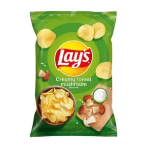 Lay's 130g/140g x21 - Sour Cream Mushroom