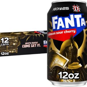 Fanta (USA) - 355ml - Pack of 12 - Crimson Sour Cherry