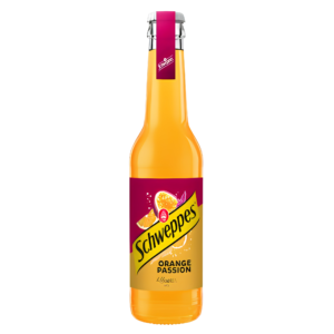 Schweppes Glass Bottle 12x275ml - Orange Passion