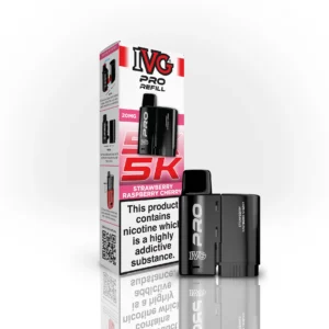 IVG PRO 5K Prefilled Pods (5 Pack) - Strawberry Raspberry Cherry