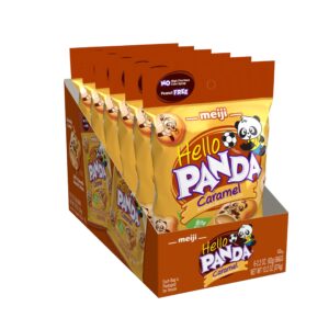 Meiji Hello Panda 6x62g - Caramel