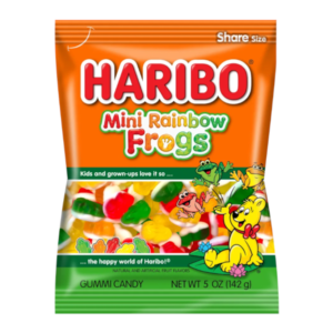 Haribo 12-Pack Mini Rainbow Frogs