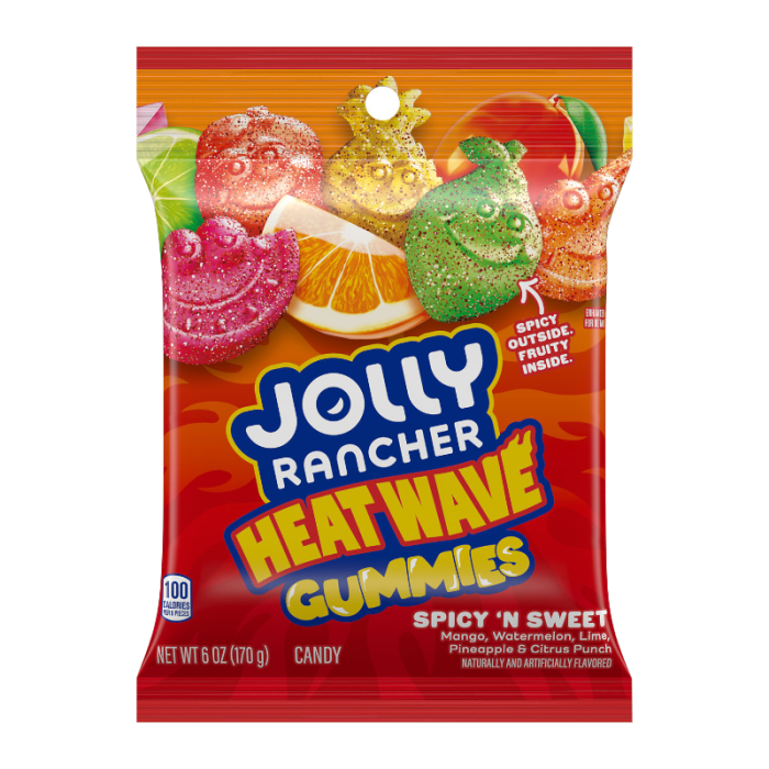 Jolly Rancher 170g 12 Pack Heatwave Gummies