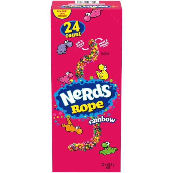 Nerds Rope 24x26g Rainbow
