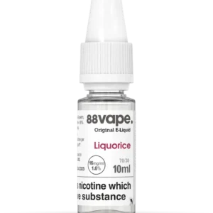 88Vape Liquid (20 Pack) - 16mg - Liqourice