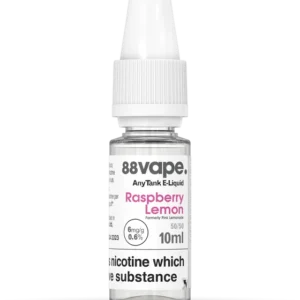 88Vape Liquid (20 Pack) - 6mg - Raspberry Lemon